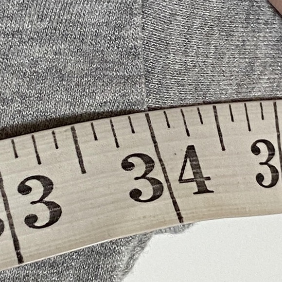 Bryn Walker Top Womens Large Gray Dolman Sleeve Scoop Neck Tunic USA Oversized - Picture 13 of 15